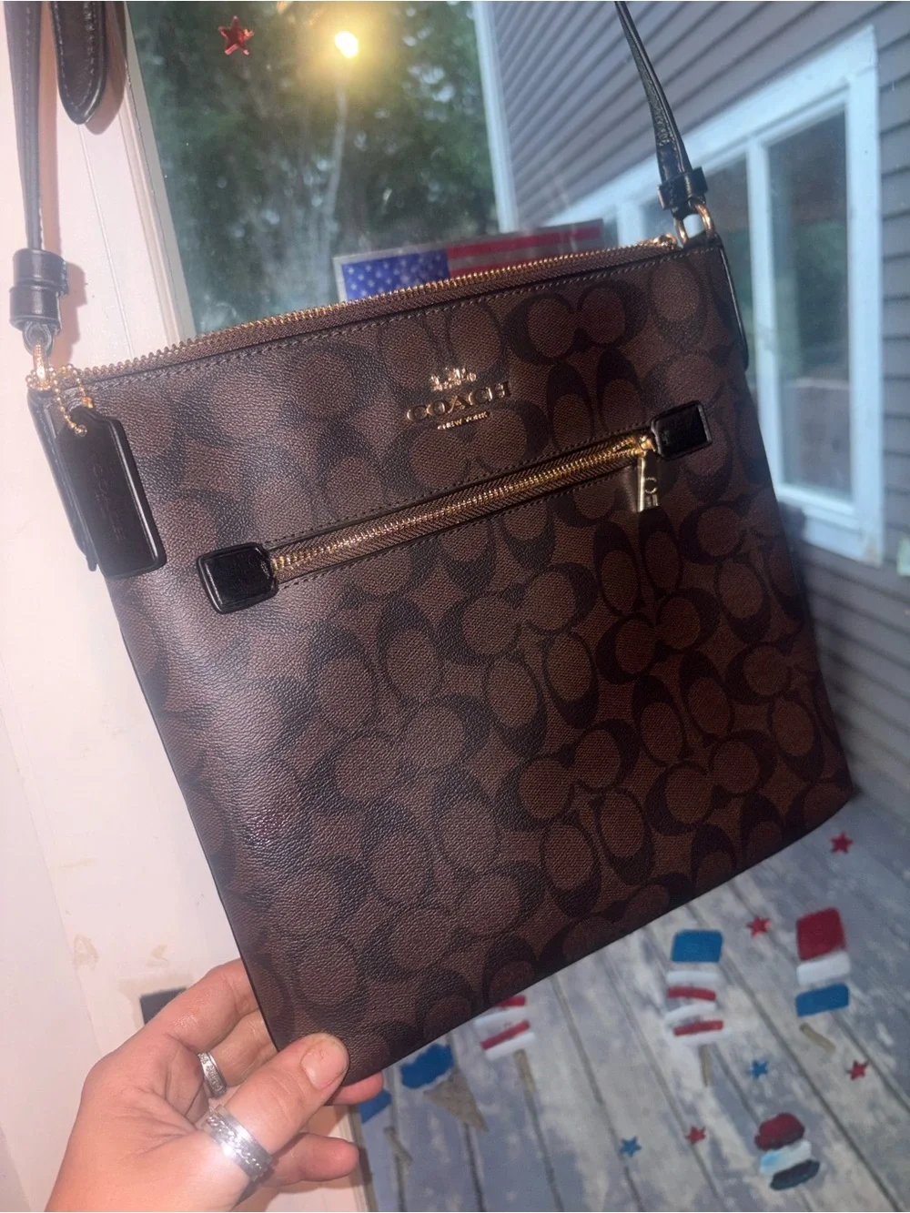 NWOT Coach Rowan crossbody